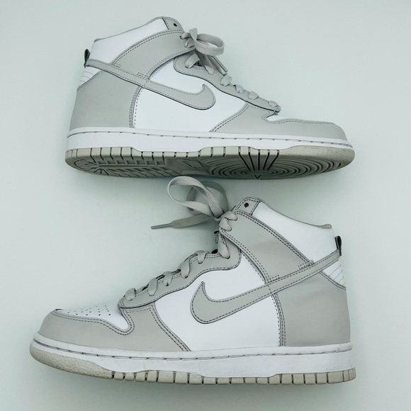 Nike Dunk High GS 'Vast Grey' Shoes Sz 7Y - Picture 3 of 11